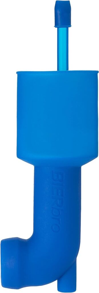 Beer Bong Bierbro Snorkel - Stretches to Fit Cans, Bottles, Mugs, and Red Solo Cups - Easy Transport