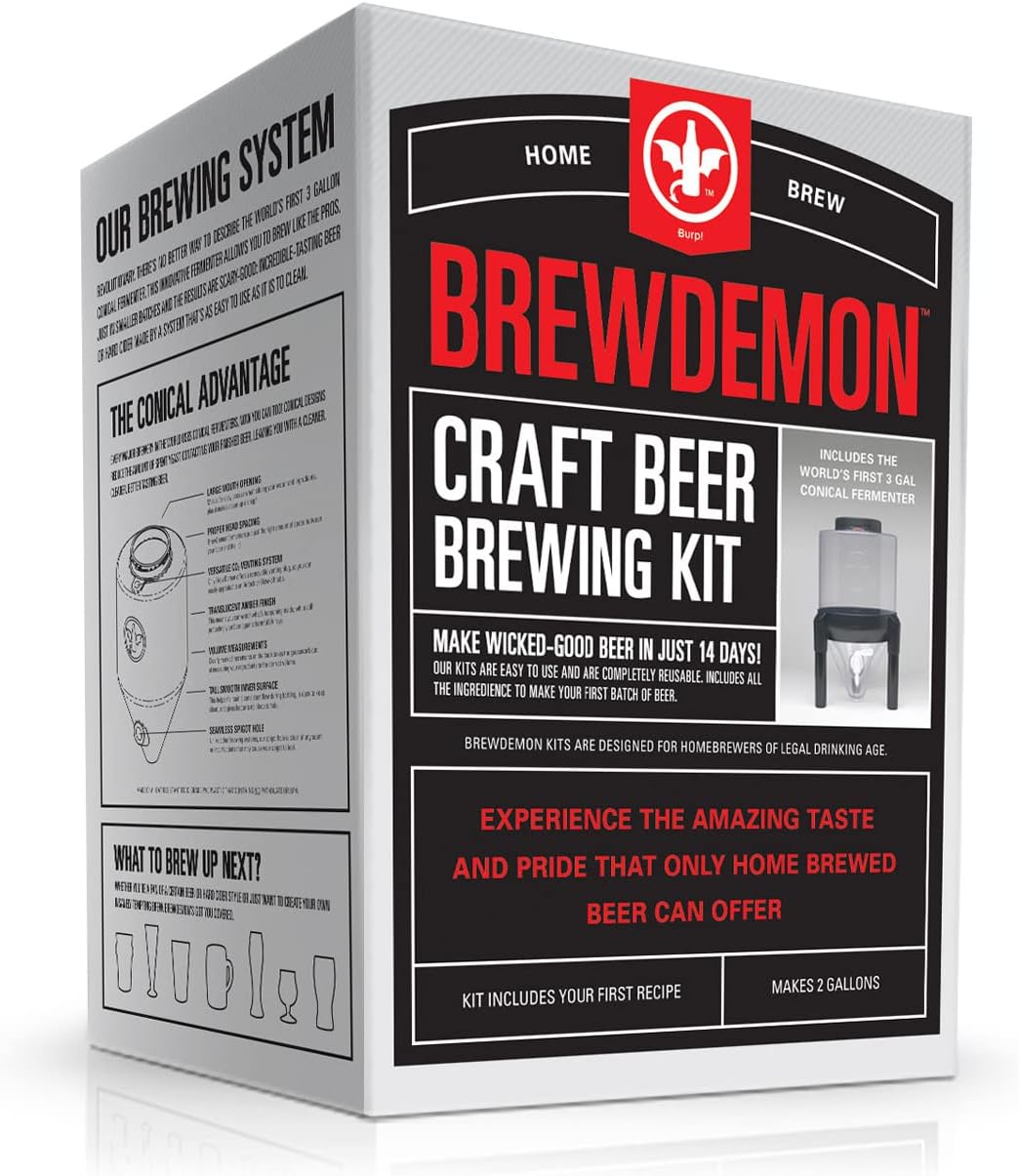 BrewDemon Craft Beer Brewing Kit Pro with Bottles Review